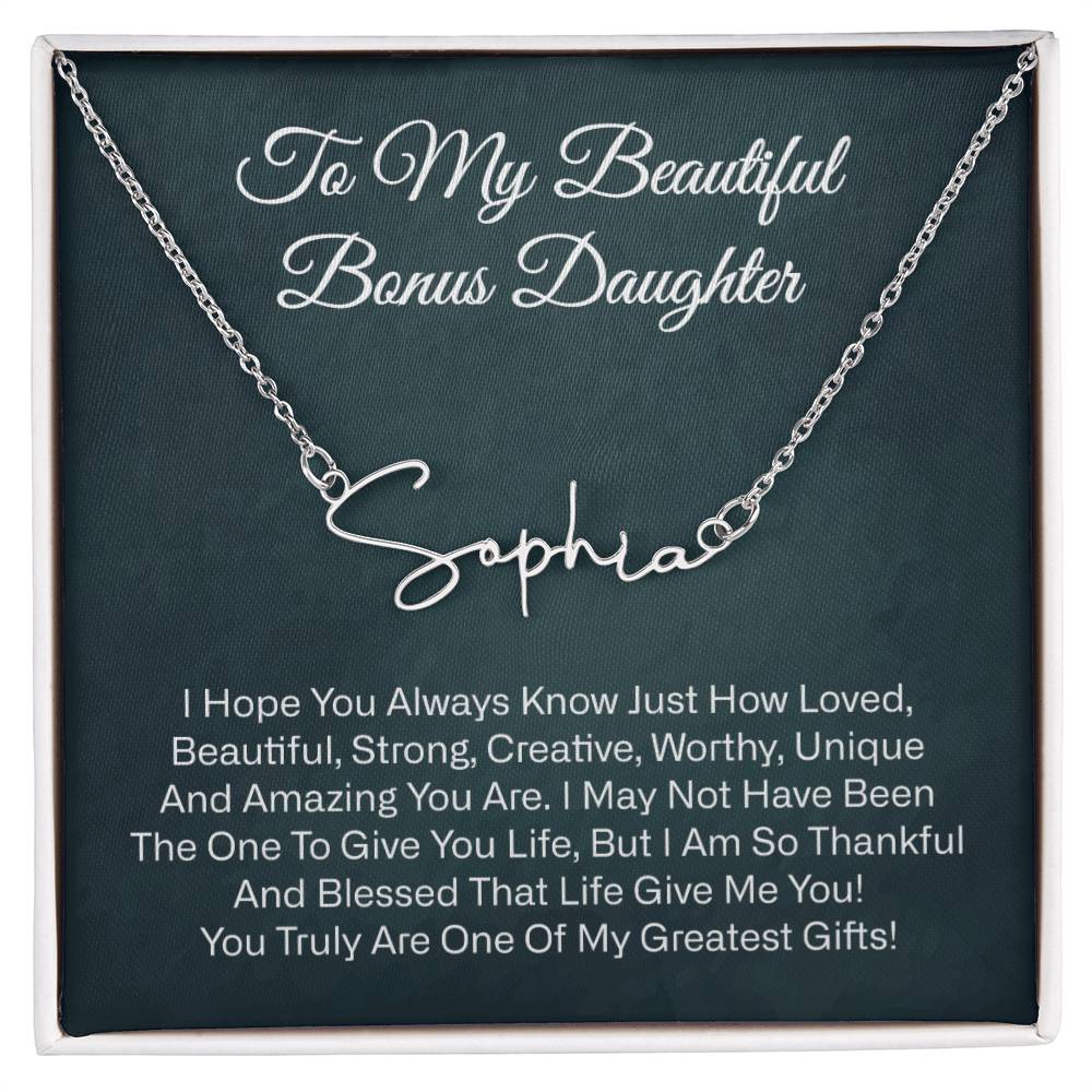 daughter signature
