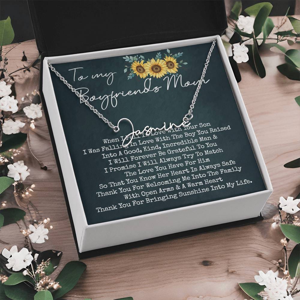 to my boyfriend's mom