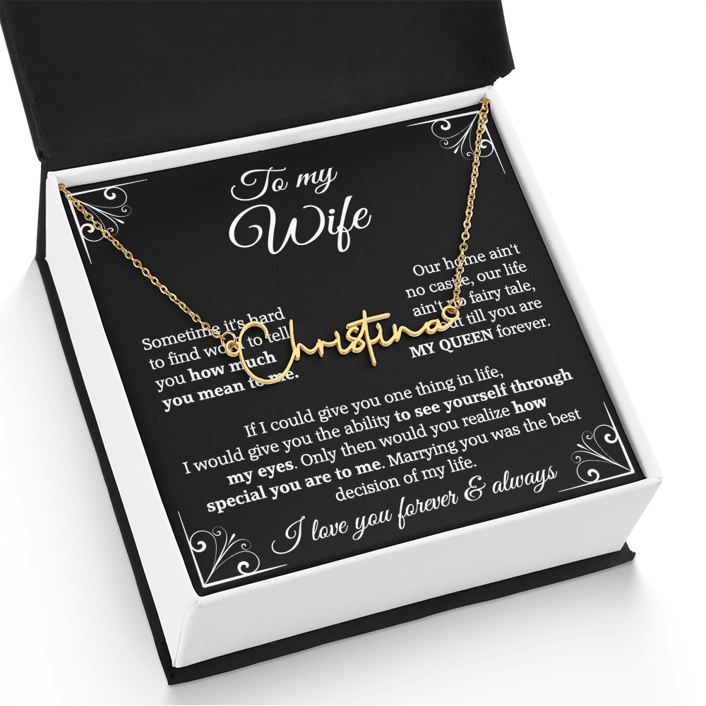 to my wife name best