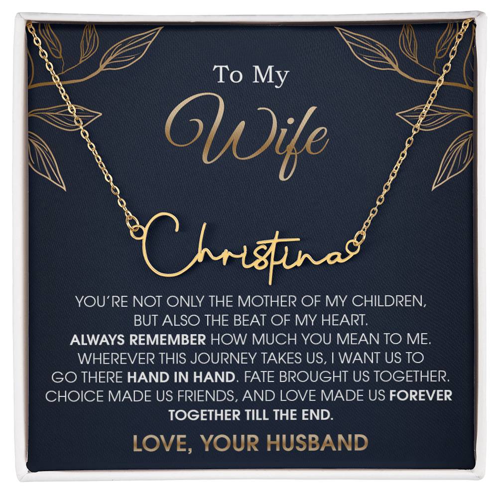 Wife husband