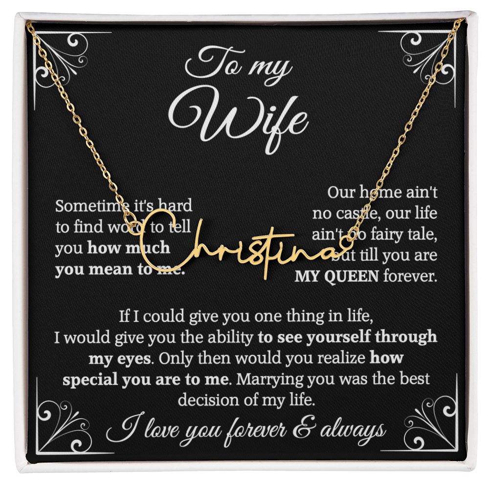 to my wife name best