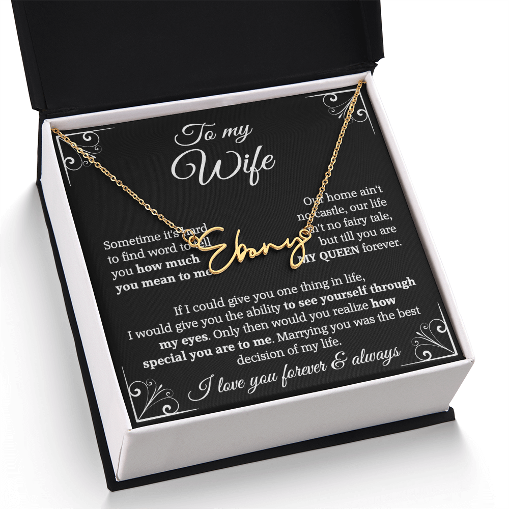 to my wife name best