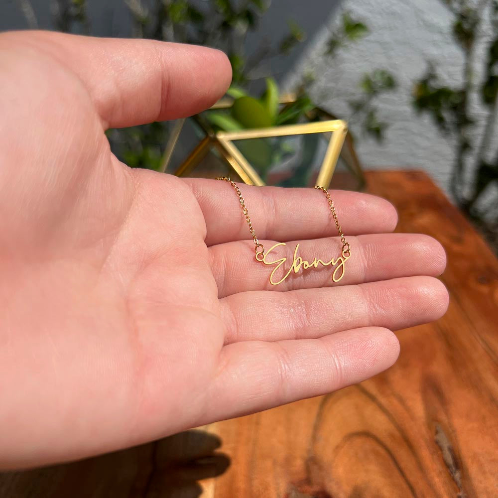 217 happy birthday name neckalce signature
