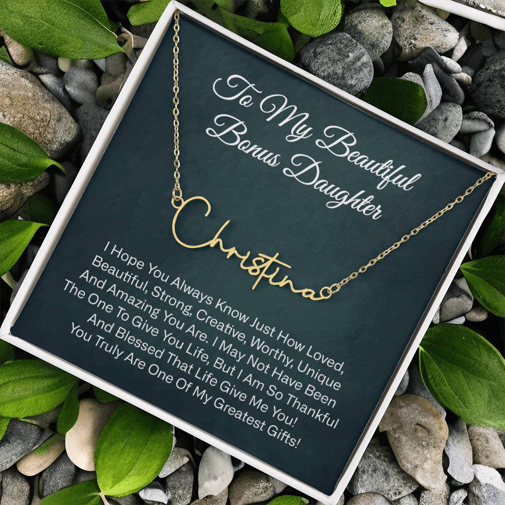 daughter signature