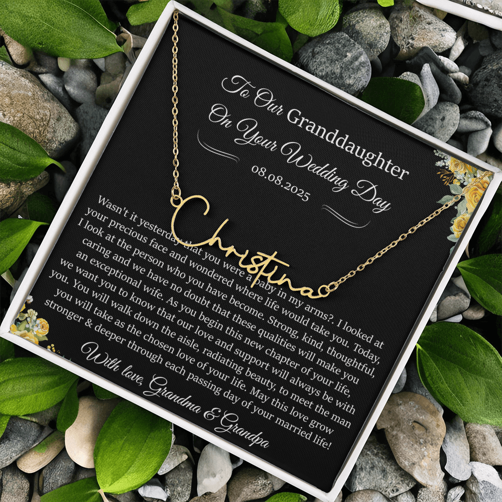 To My granđaguhtẻ on your wedding day