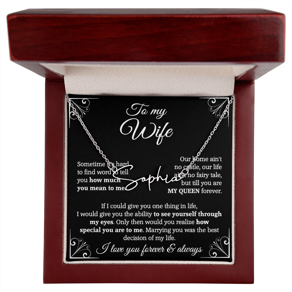 to my wife name best