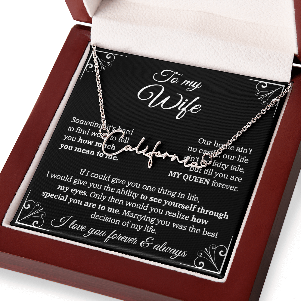 to my wife name best