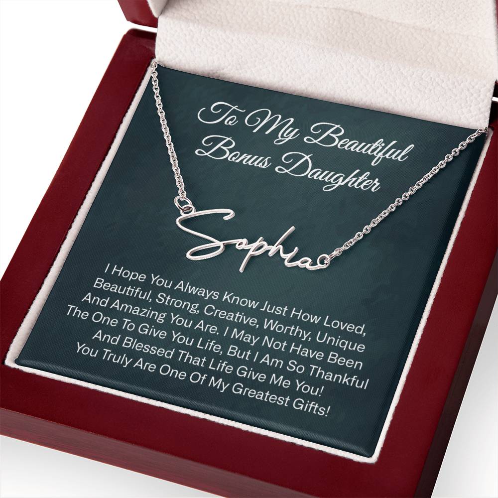 daughter signature