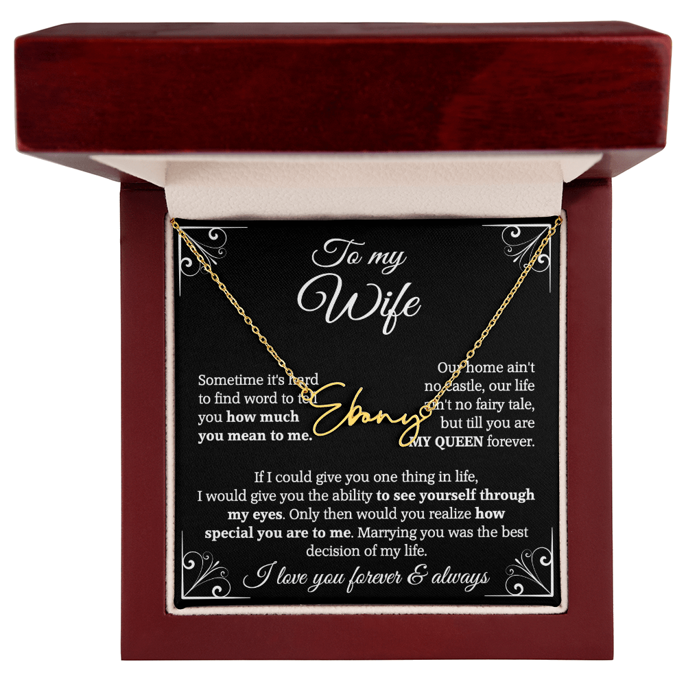 to my wife name best