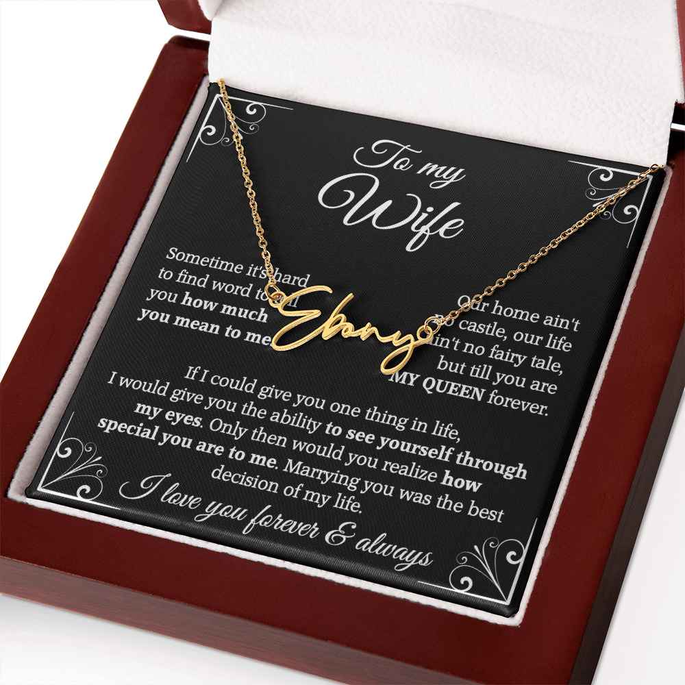 to my wife name best