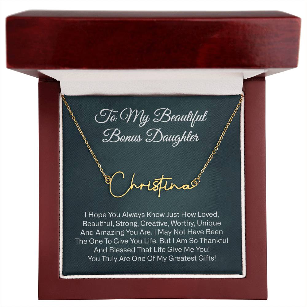 daughter signature