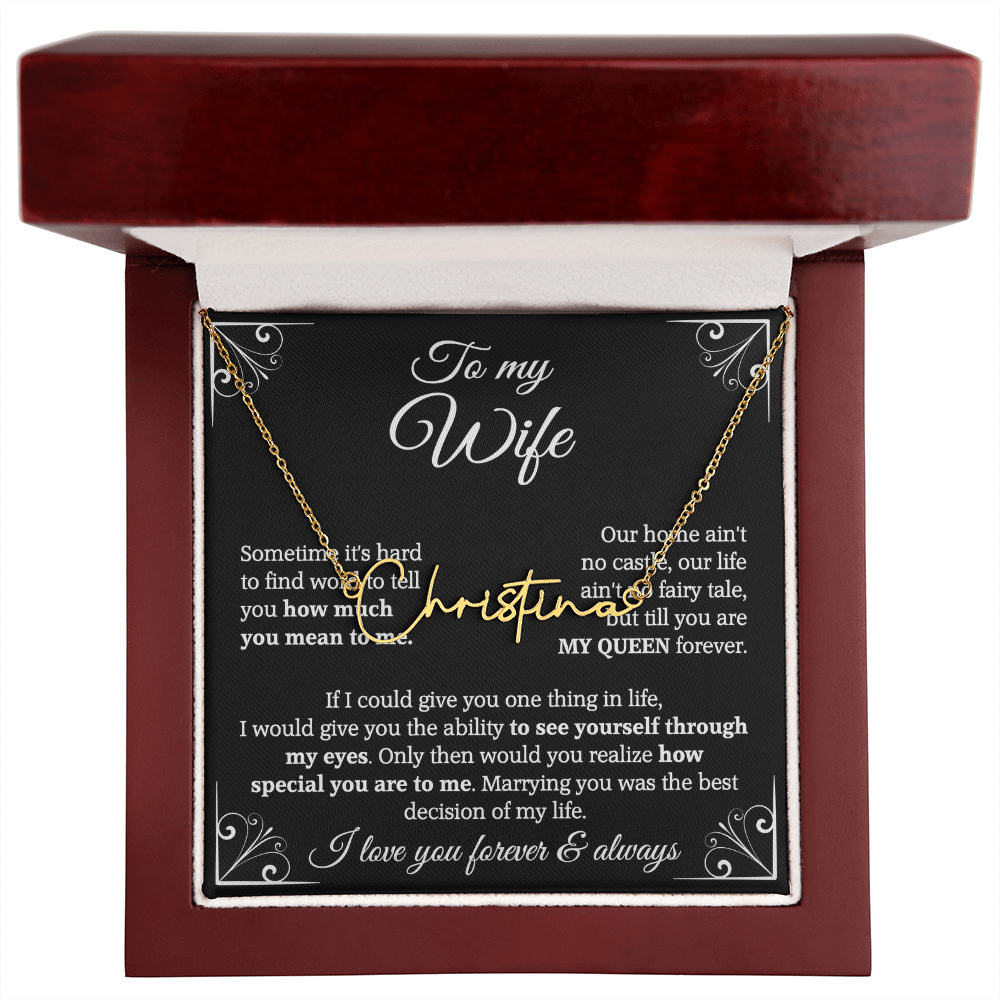 to my wife name best