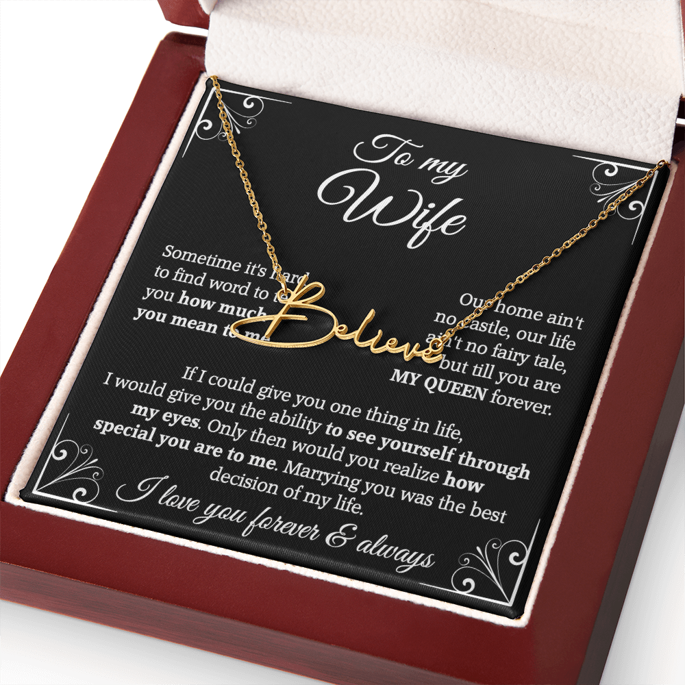 to my wife name best