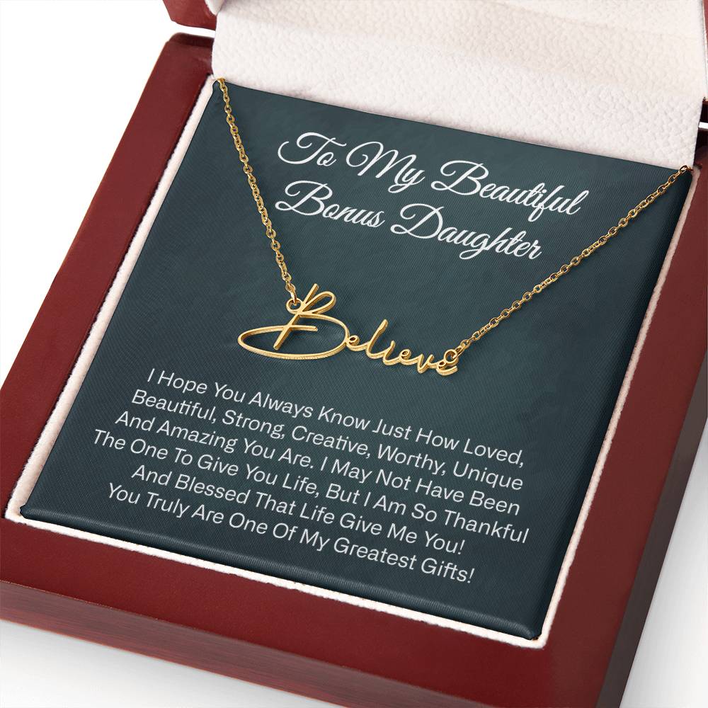 daughter signature