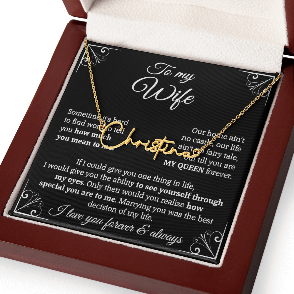 to my wife name best