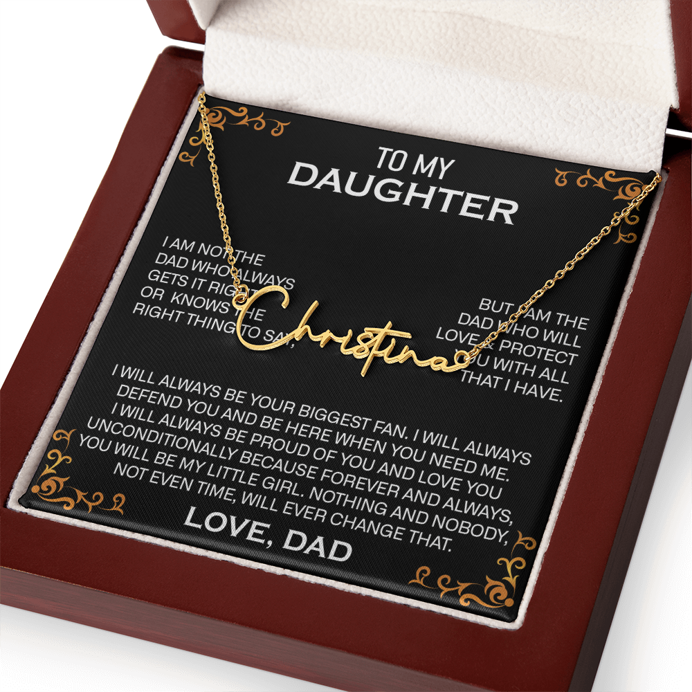 Daughter necklace