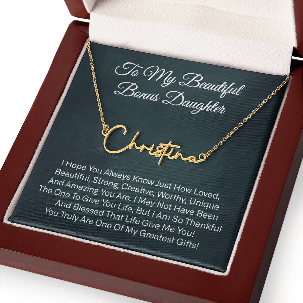 daughter signature