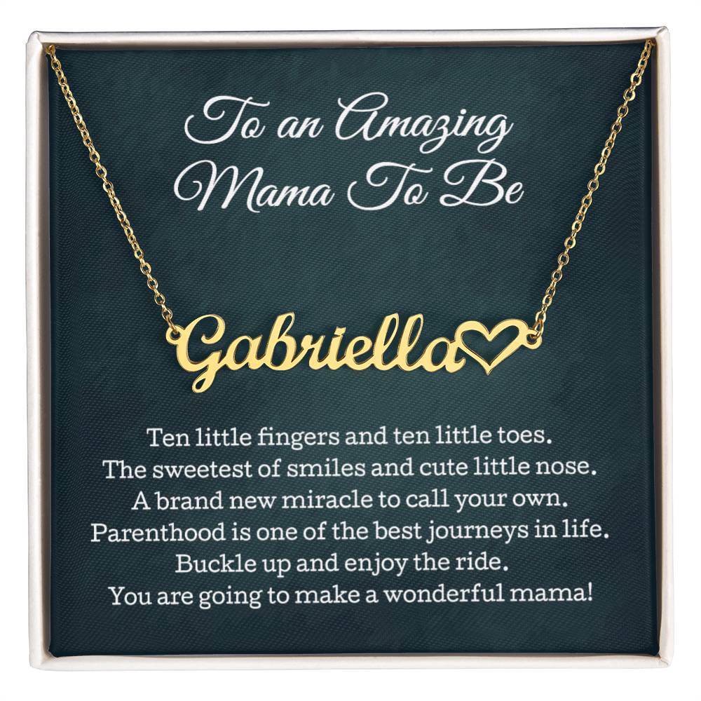 Heart Name Necklace for Women, Mothers Day Wedding Christmas Birthday Gifts for Grandma, Mom, Mother in Law, Mother of the Groom