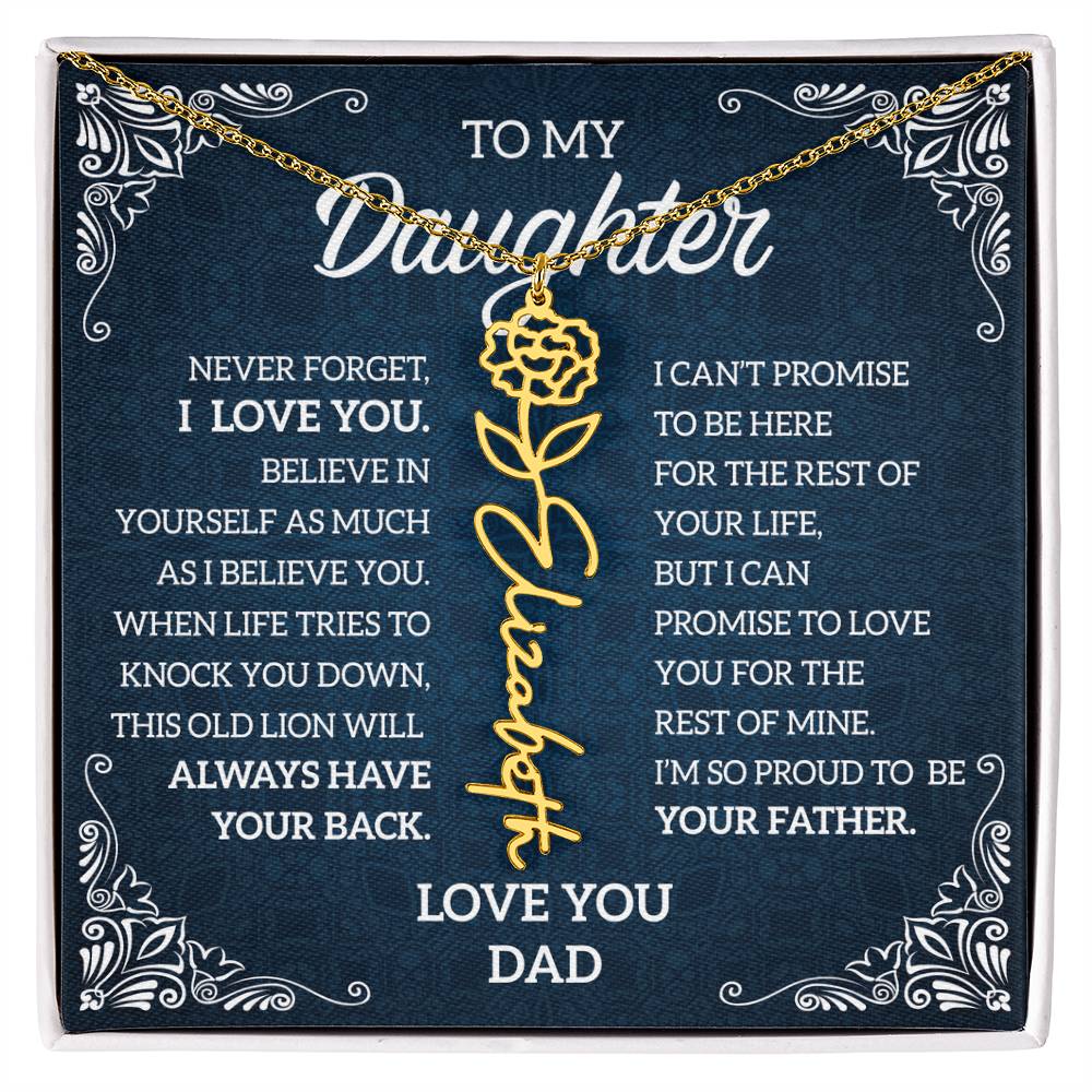 To My daughter
