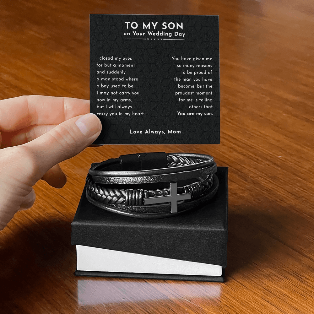 To My Son Wedding Day