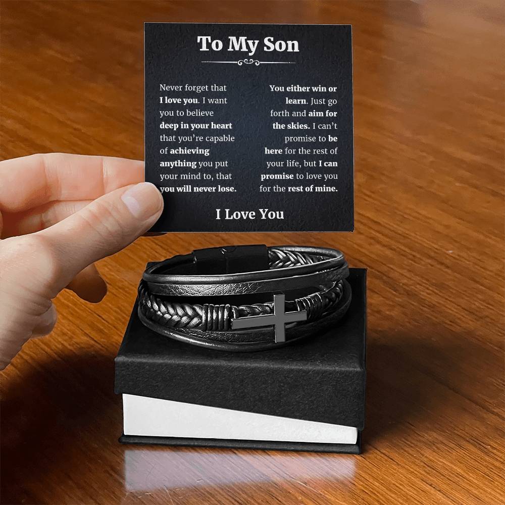 to my son i love you bracelet