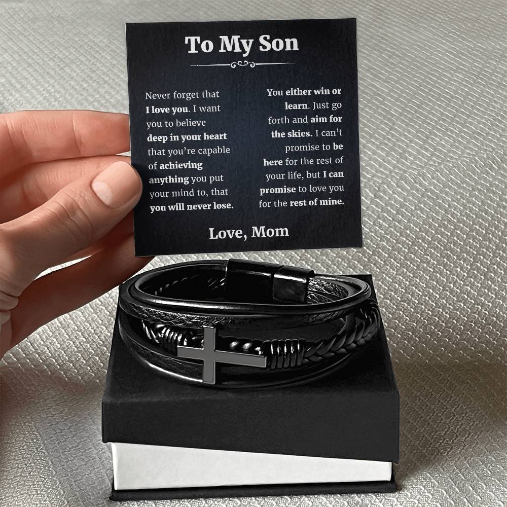 To My Son Love Mom