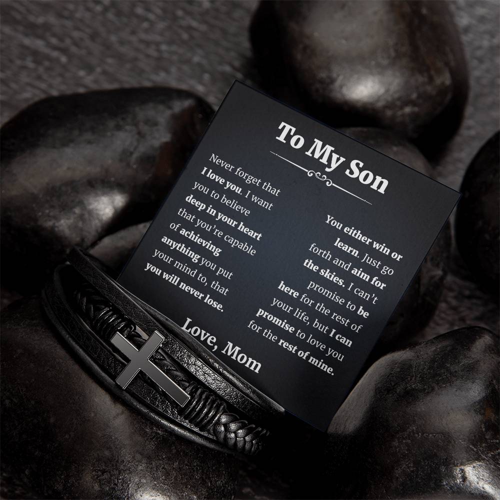 To My Son Love Mom