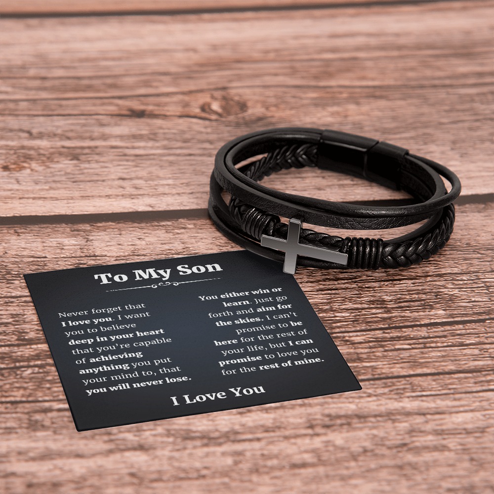 to my son i love you bracelet