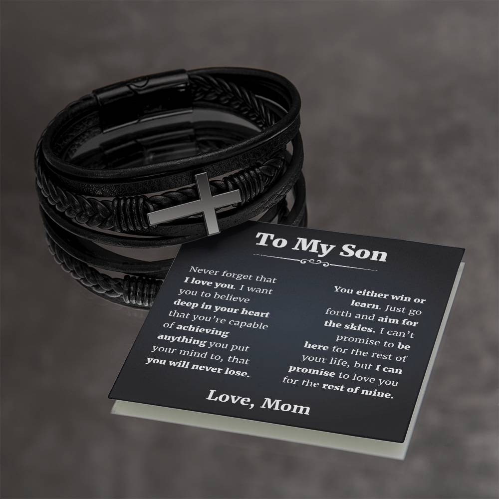 To My Son Love Mom