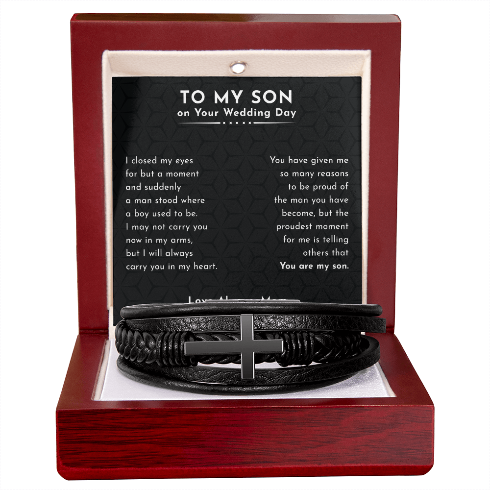 To My Son Wedding Day