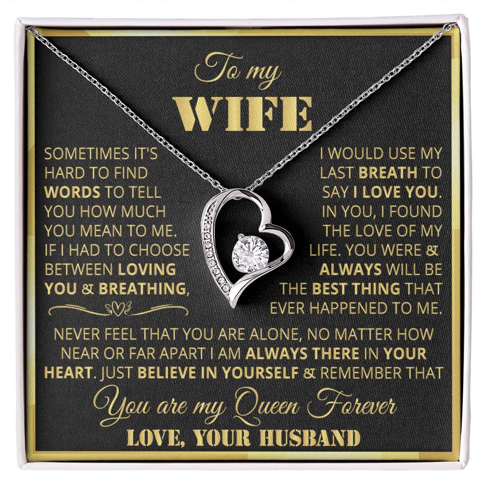 1, TO MY WIFE