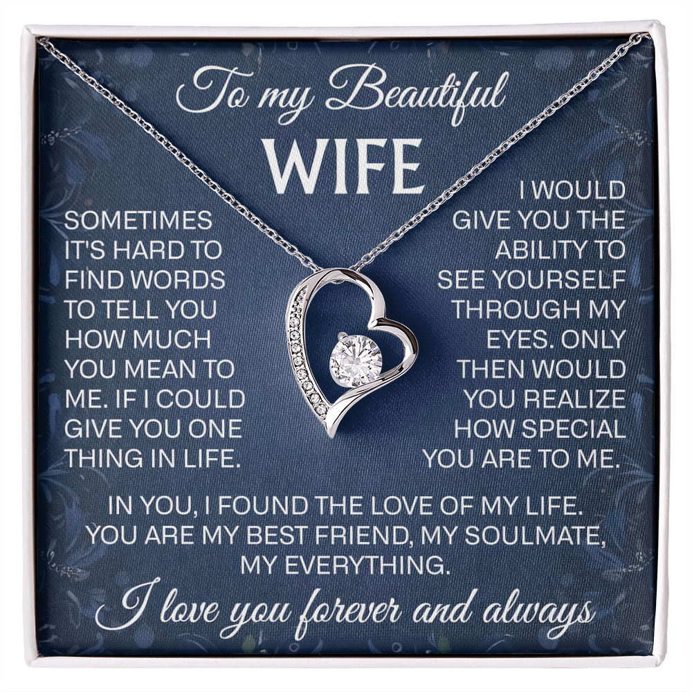 to my wife