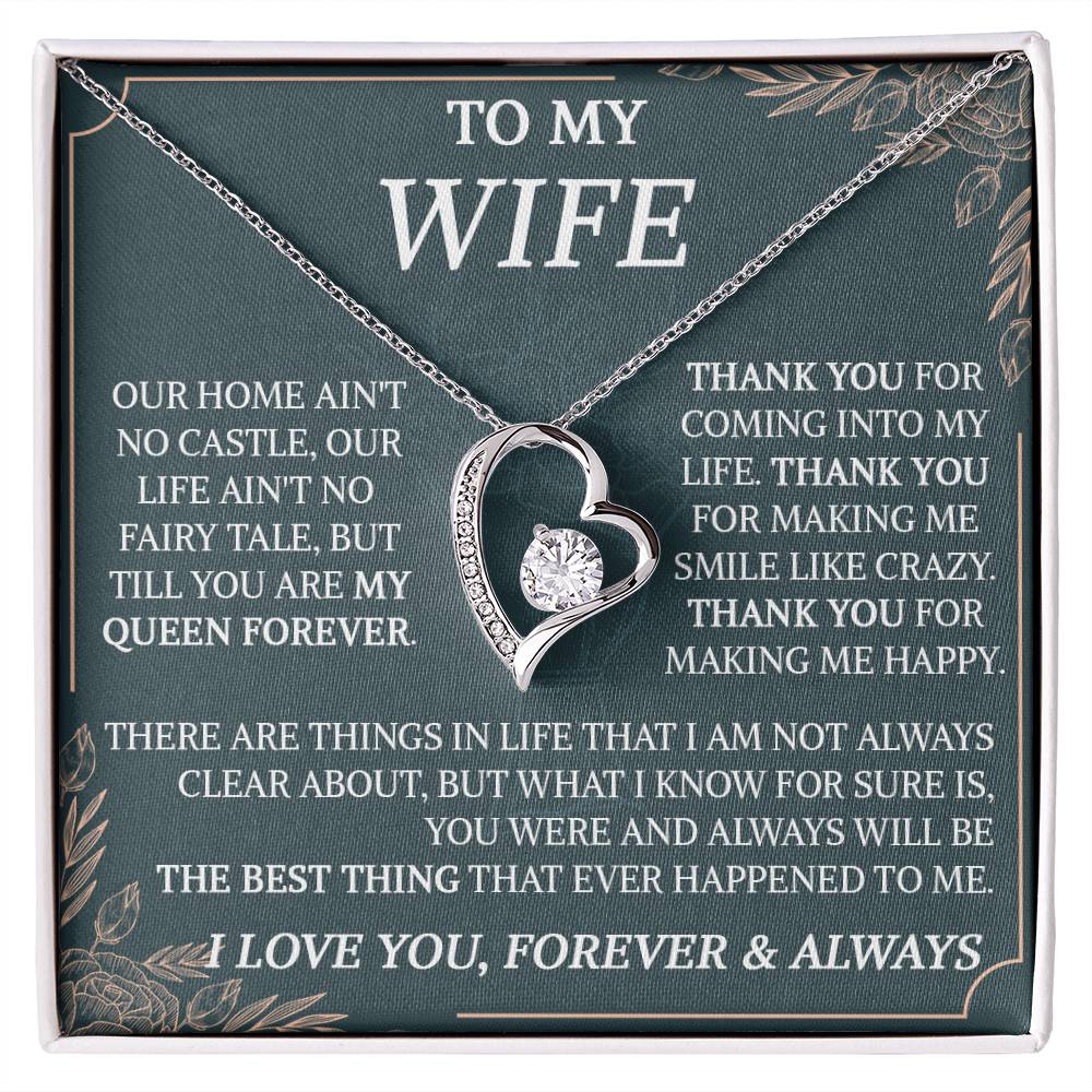 to my wife