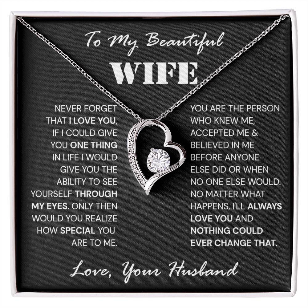 To My wife