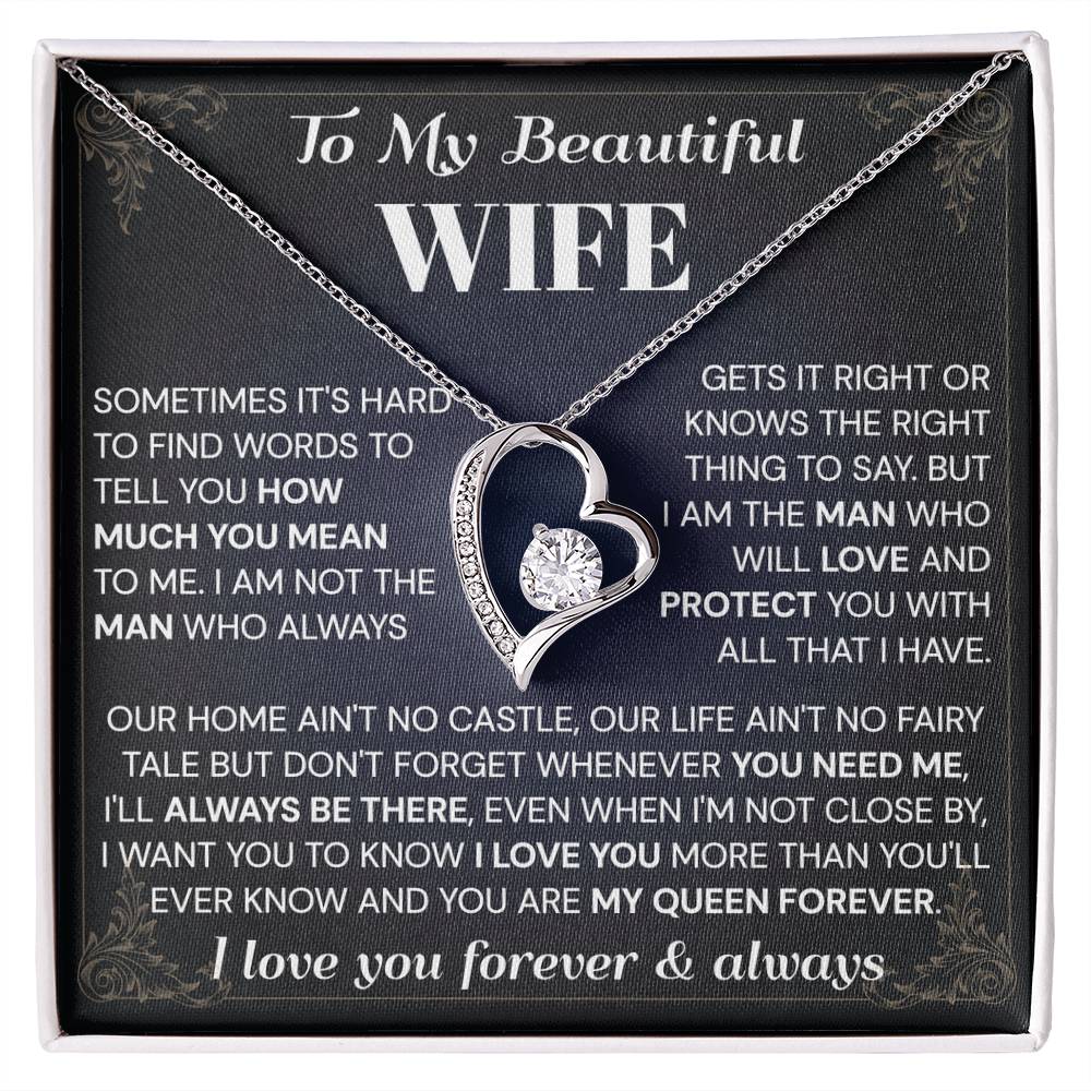 to my wife
