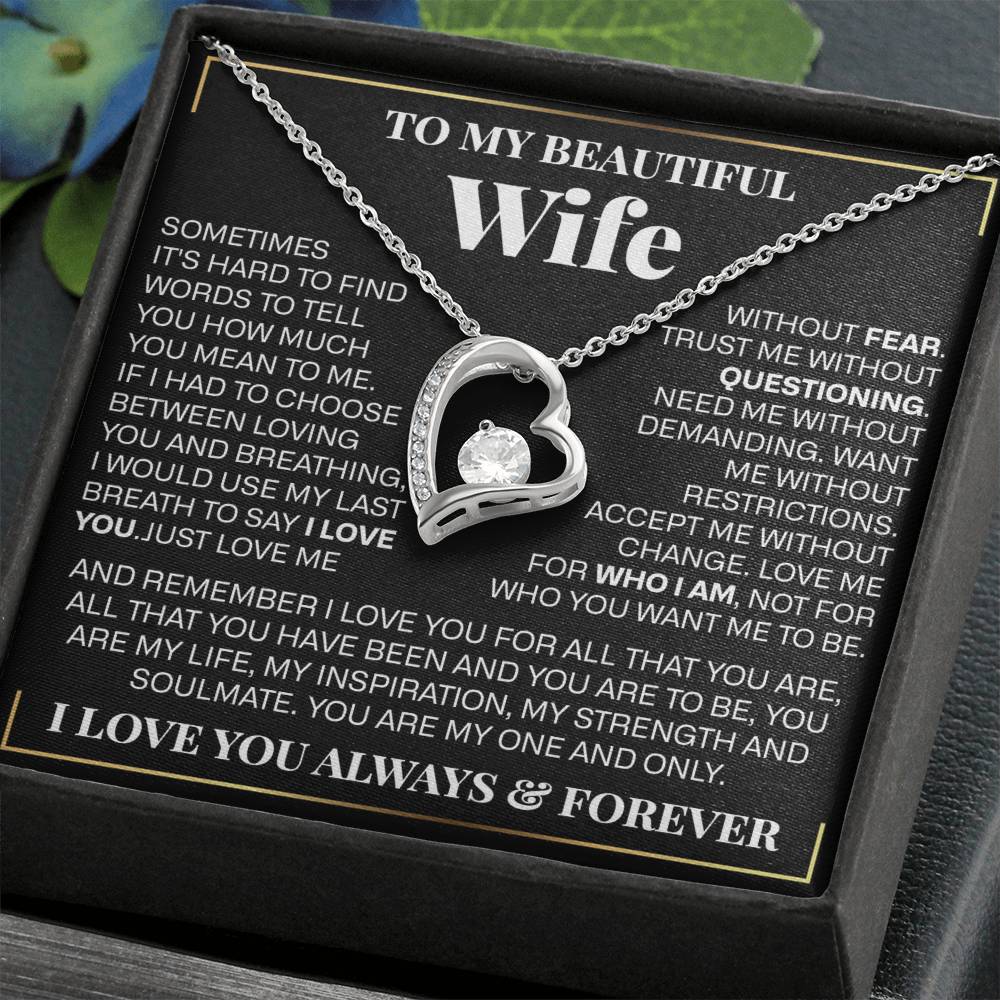 to my wife