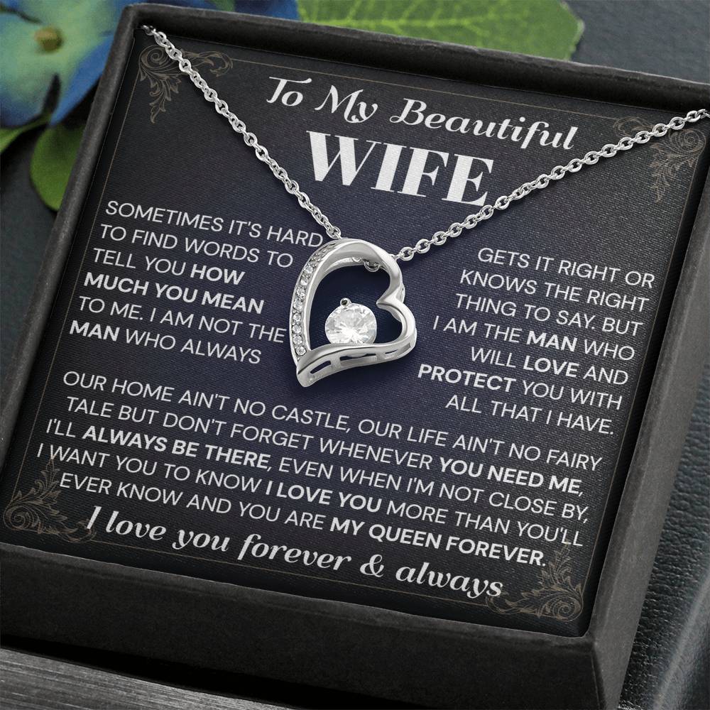 to my wife