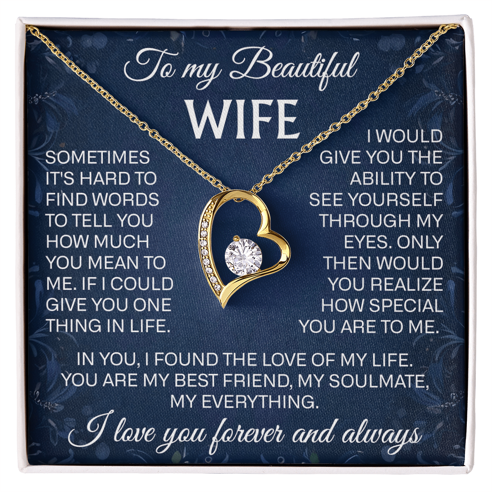to my wife