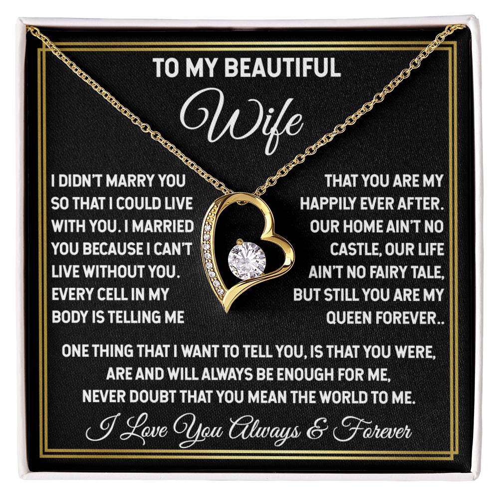 To my wwife