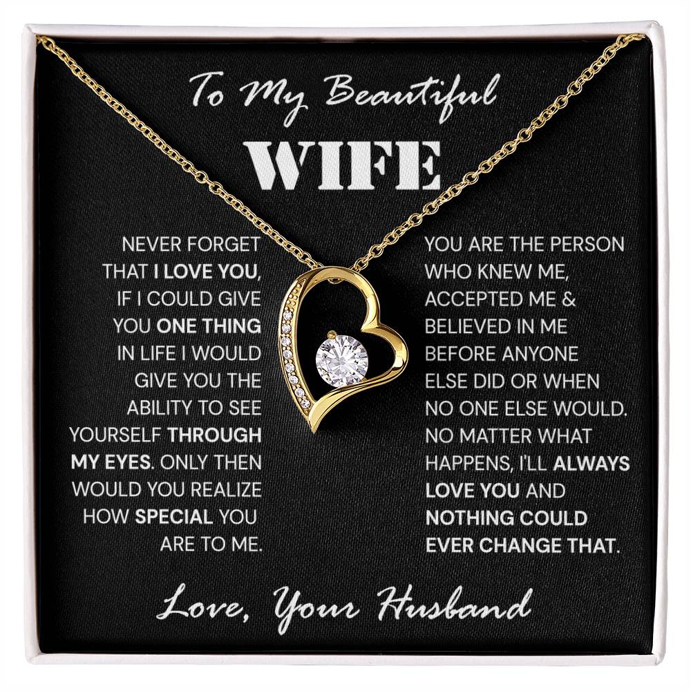 To My wife