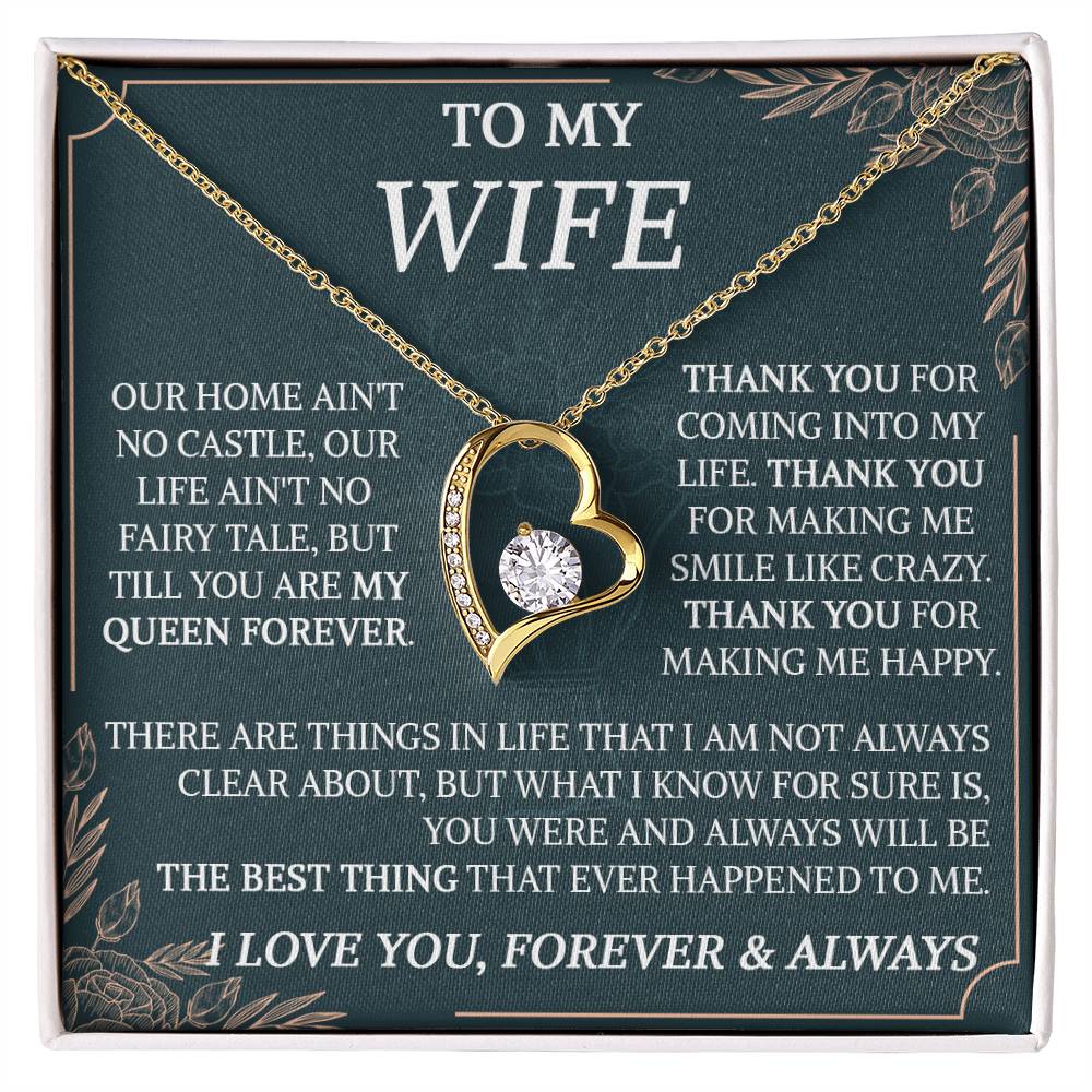 to my wife