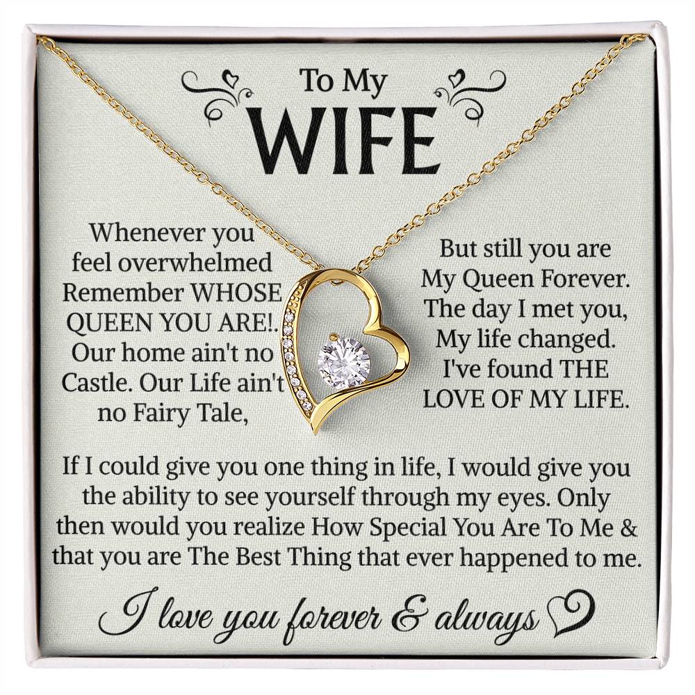 to my wwife