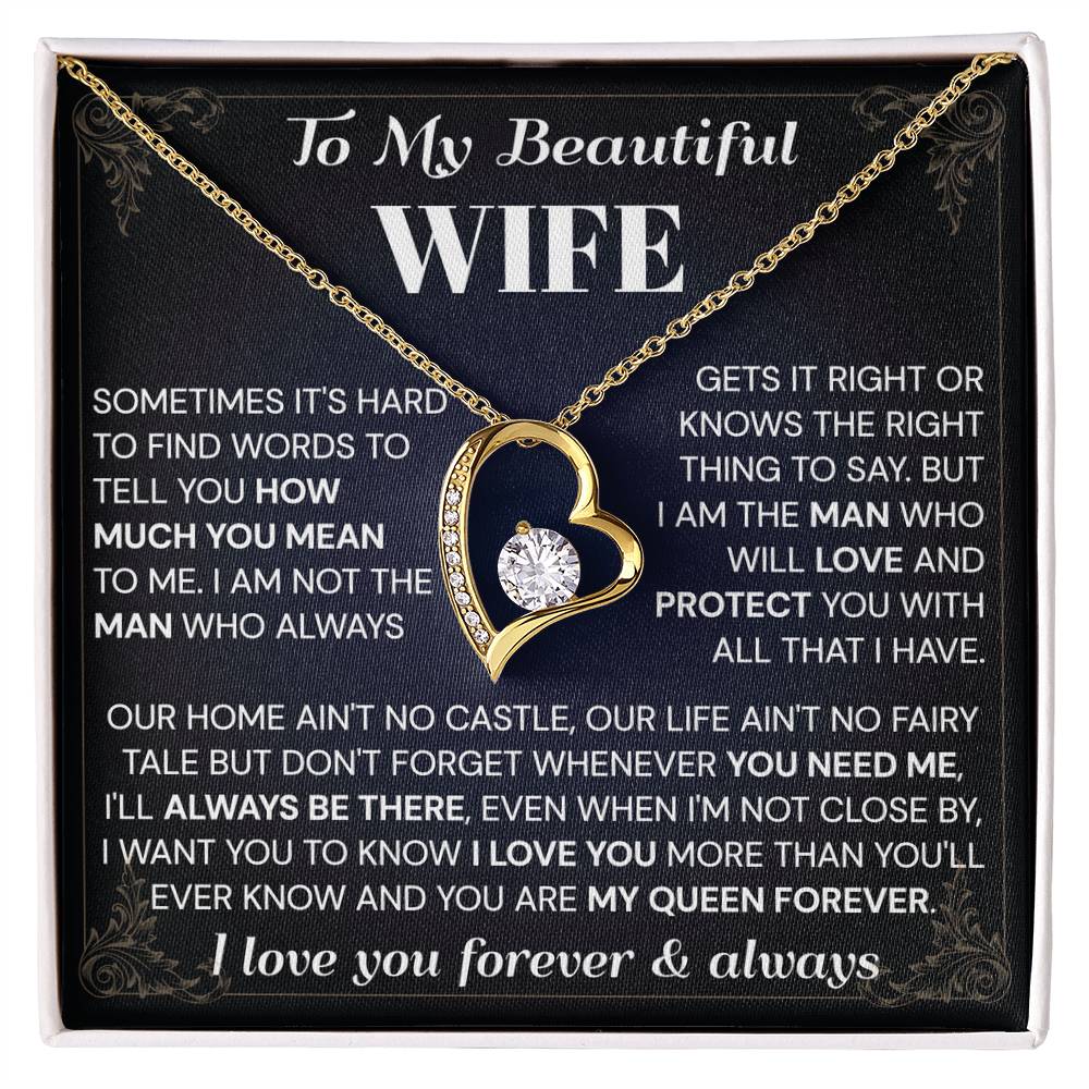 to my wife