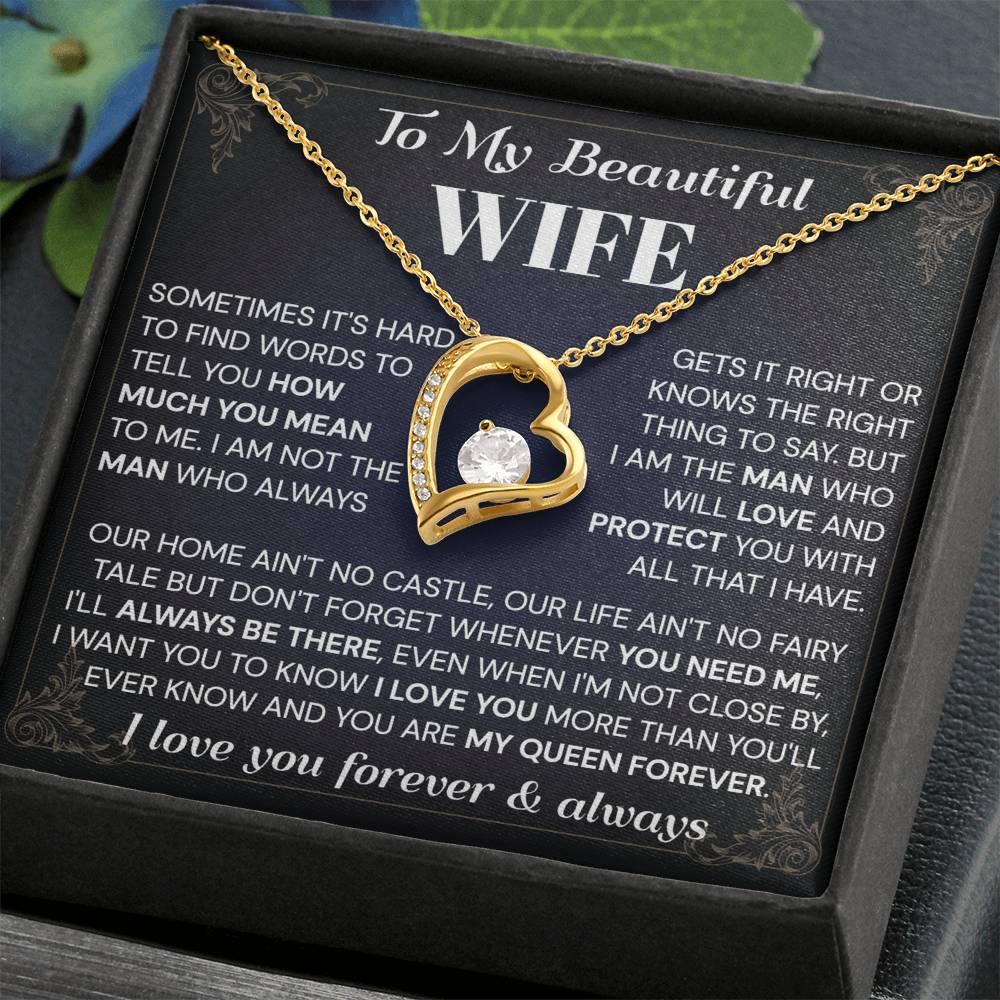 to my wife