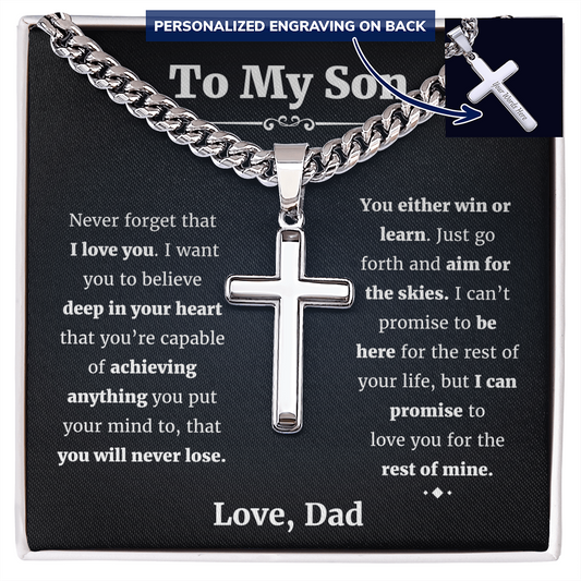 To My Son From Dad Yellow