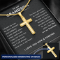 159 to my son cross necklace