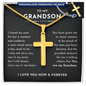 159 to my son cross necklace