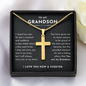159 to my son cross necklace