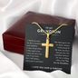 159 to my son cross necklace
