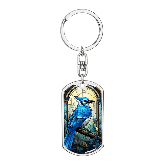 bird keychain